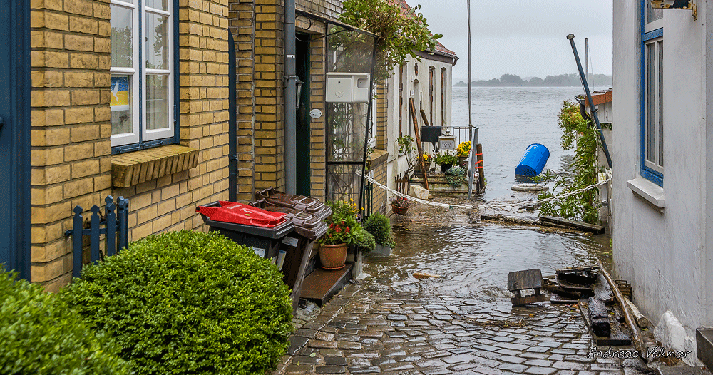 20. Oktober 2023 - Hochwasser in Schleswig