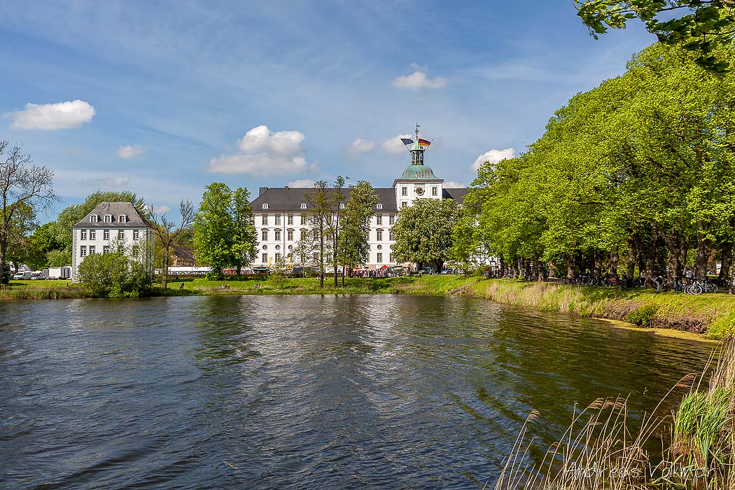 Der Burgsee vom Schloss Gottorf